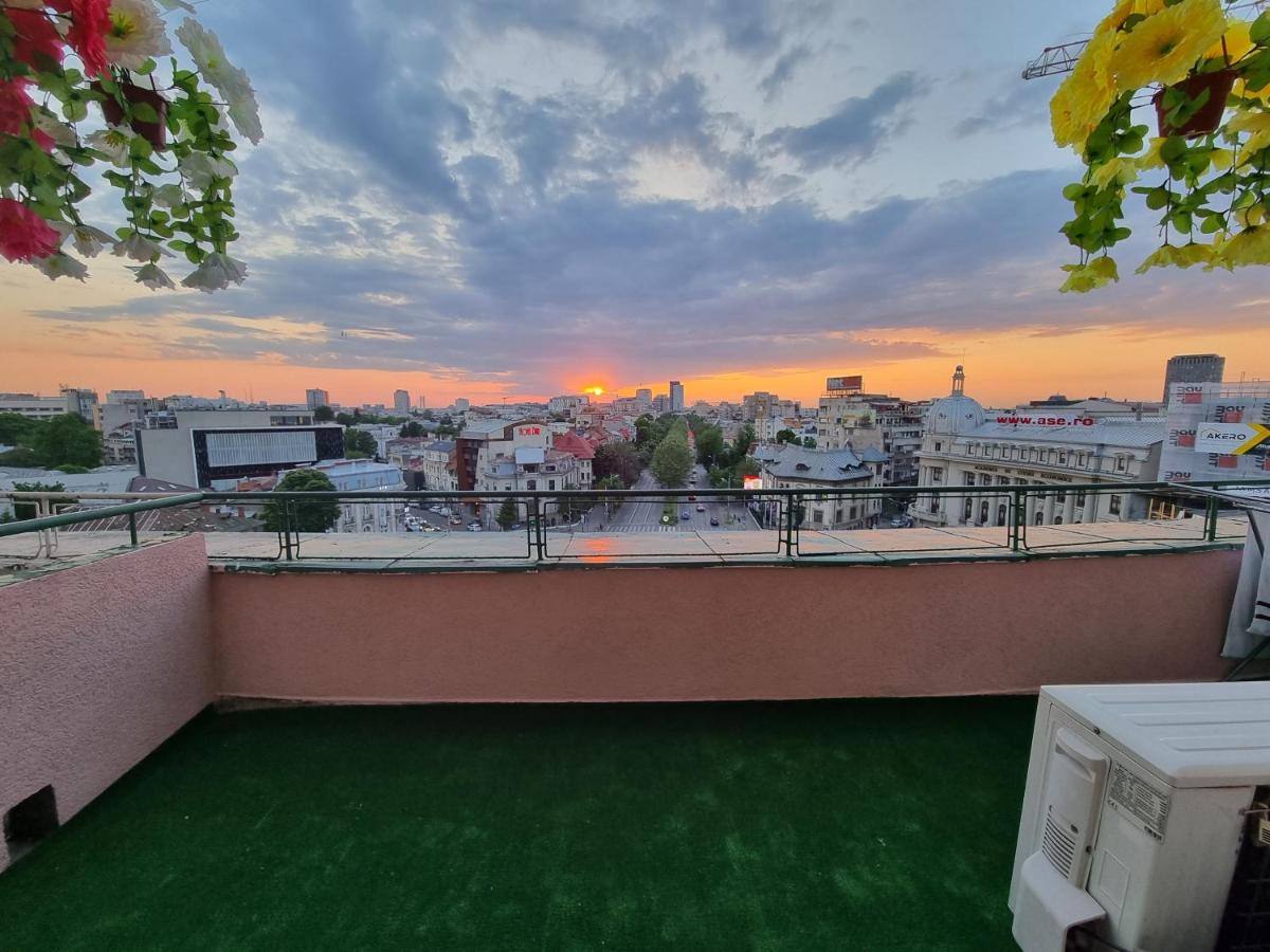 Panorama view with terrace